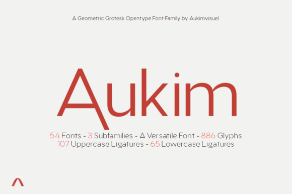 Aukim: The Bold Display Font for Your Brand