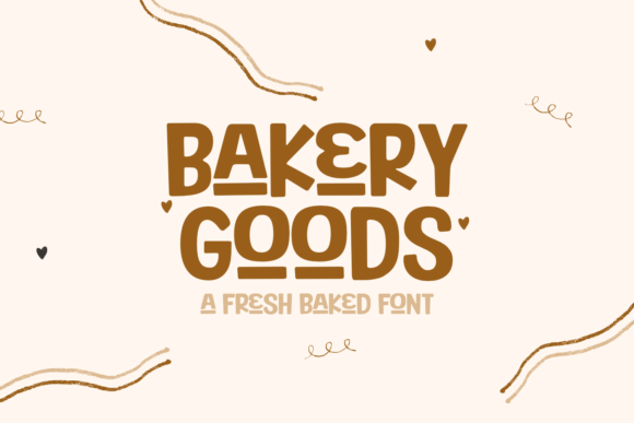 Bakery Goods: A Vintage Display Font for Web and Digital Design