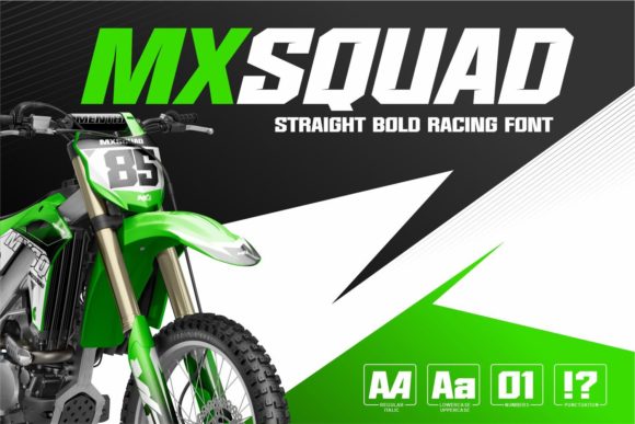 Branding with Mxsquad: A Bold Display Font in Action