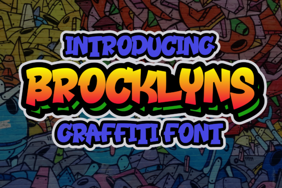 Brocklyns: A Bold Display Font for Urban Editorial Design