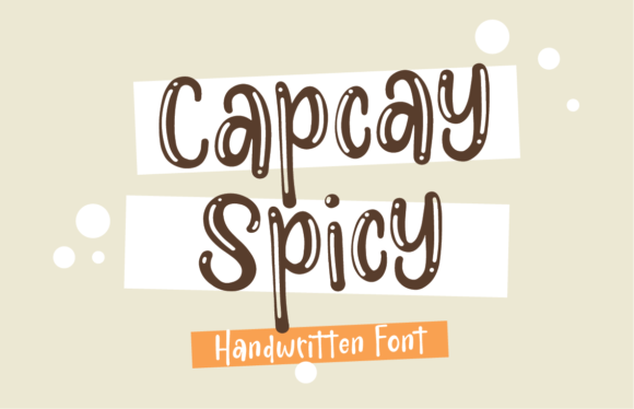 Capcay Spicy: A Quirky Display Font for Web Design