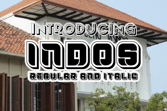 Indos: A Fresh Display Font for Modern Editorial Design