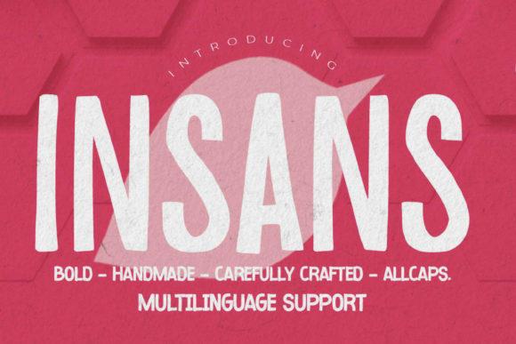 Insans: A Bold Display Font for Striking Brand Identities