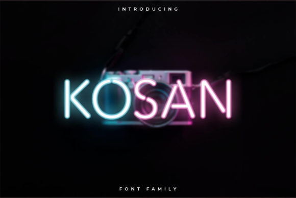 Kosan: A Modern Display Font That Elevates Handmade Branding