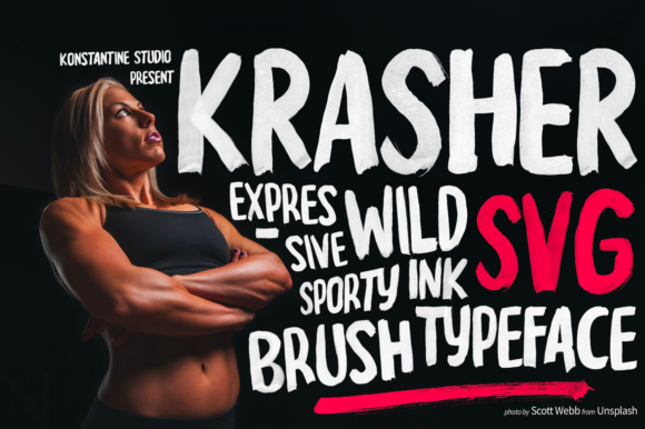Krasher: The Perfect Display Font for Your Brand
