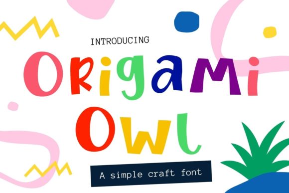 Origami Owl: A Friendly Display Font for Small Business Branding