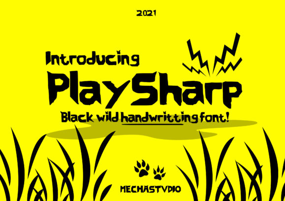 Play Sharp: A Modern Display Font for Editorial Design