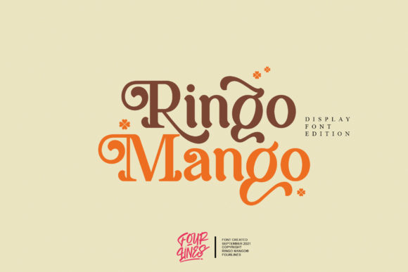 Ringo Mango: A Bold Display Font for Marketers