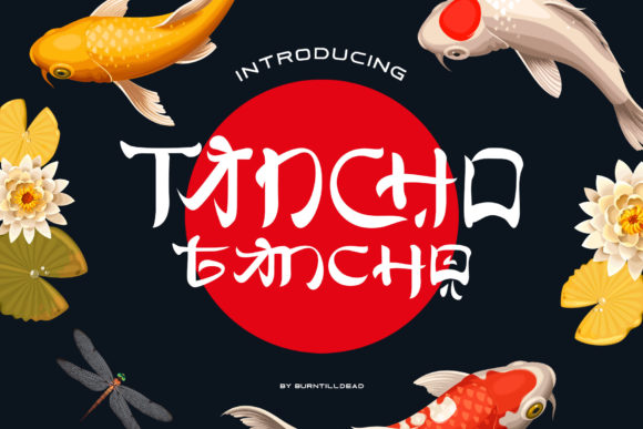 Tancho: A Japanese-Style Display Font for Web Design