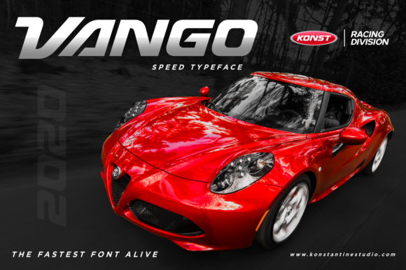 Vango: A Bold Display Font for Strong Branding