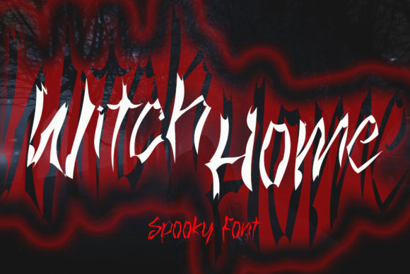 Witch Home: A Bold Display Font for Brand Identity