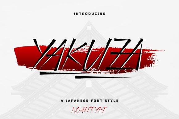 Yakuza: A Brutal Display Font for Bold Branding
